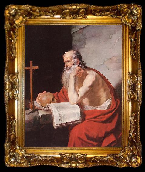 framed  BLANCHARD, Jacques St Jerome gdf, ta009-2